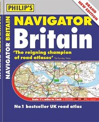 Philip's Navigator Britain: (Flexiback) kaina ir informacija | Kelionių vadovai, aprašymai | pigu.lt