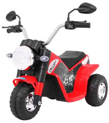 Elektrinis triratis motociklas Minibike, raudonas kaina ir informacija | Elektromobiliai vaikams | pigu.lt