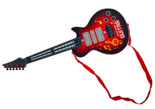 Vaikiška elektrinė gitara, raudona kaina ir informacija | Lavinamieji žaislai | pigu.lt