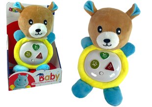 Interaktyvus meškiukas, rudas kaina ir informacija | Žaislai kūdikiams | pigu.lt