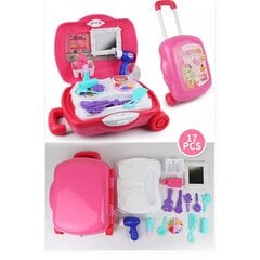 Портативный косметический столик в чемодане цена и информация | Игрушки для девочек | pigu.lt