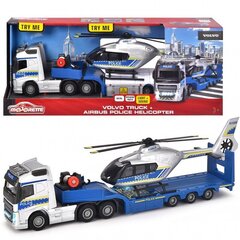 MAJORETTE Grand Volvo Police Set  35 цена и информация | Игрушки для мальчиков | pigu.lt