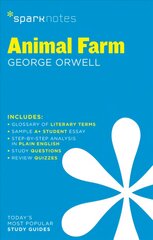 Animal Farm SparkNotes Literature Guide kaina ir informacija | Istorinės knygos | pigu.lt