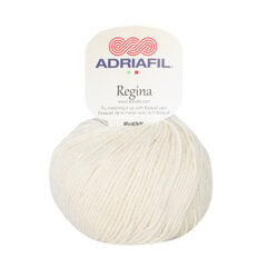 Пряжа Adriafil Regina 50 г, цвет 11 цена и информация | Принадлежности для вязания | pigu.lt