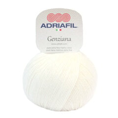 Пряжа Adriafil Genziana  50 г, цвет 11 цена и информация | Принадлежности для вязания | pigu.lt