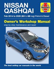 Nissan Qashqai Petrol & Diesel (Feb '14-'20) 63 to 69 kaina ir informacija | Kelionių vadovai, aprašymai | pigu.lt