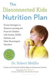 Disconnected Kids Nutrition Plan: Proven Strategies to Enhance Learning and Focus for Children with Autism, ADHD, Dyslexia, and Other Neurological Disorders kaina ir informacija | Saviugdos knygos | pigu.lt