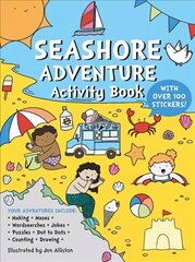 Seashore Adventure Activity Book kaina ir informacija | Knygos mažiesiems | pigu.lt