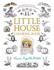 Little House Coloring Book: Coloring Book for Adults and Kids to Share цена и информация | Книги для малышей | pigu.lt