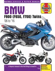 BMW F800 (F650, F700) Twins (06 - 16) Update: 2006-2016 2nd Revised edition kaina ir informacija | Kelionių vadovai, aprašymai | pigu.lt