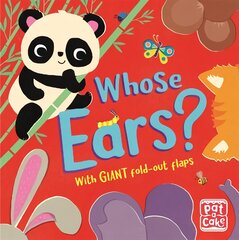 Fold-Out Friends: Whose Ears? цена и информация | Книги для малышей | pigu.lt