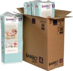 Ekologiškos sauskelnės Bambo Nature 4 dydis, 7-14 kg, 144 vnt. kaina ir informacija | Bambo Vaikams ir kūdikiams | pigu.lt