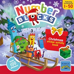 Numberblocks Christmas Sticker Fun цена и информация | Книги для самых маленьких | pigu.lt