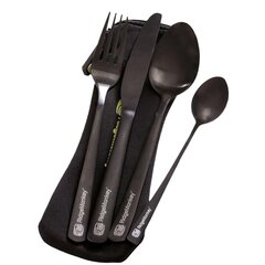 DLX Cutlery Set. Набор столовых приборов DLX. Роскошный набор столовых приборов от Ridge Monkey цена и информация | Котелки, туристическая посуда и приборы | pigu.lt