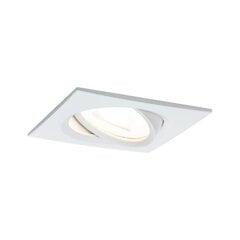 Paulmann 93471 Nova LED įleidžiamas prožektorius GU10 6,5 W matinis baltas kaina ir informacija | Įmontuojami šviestuvai, LED panelės | pigu.lt