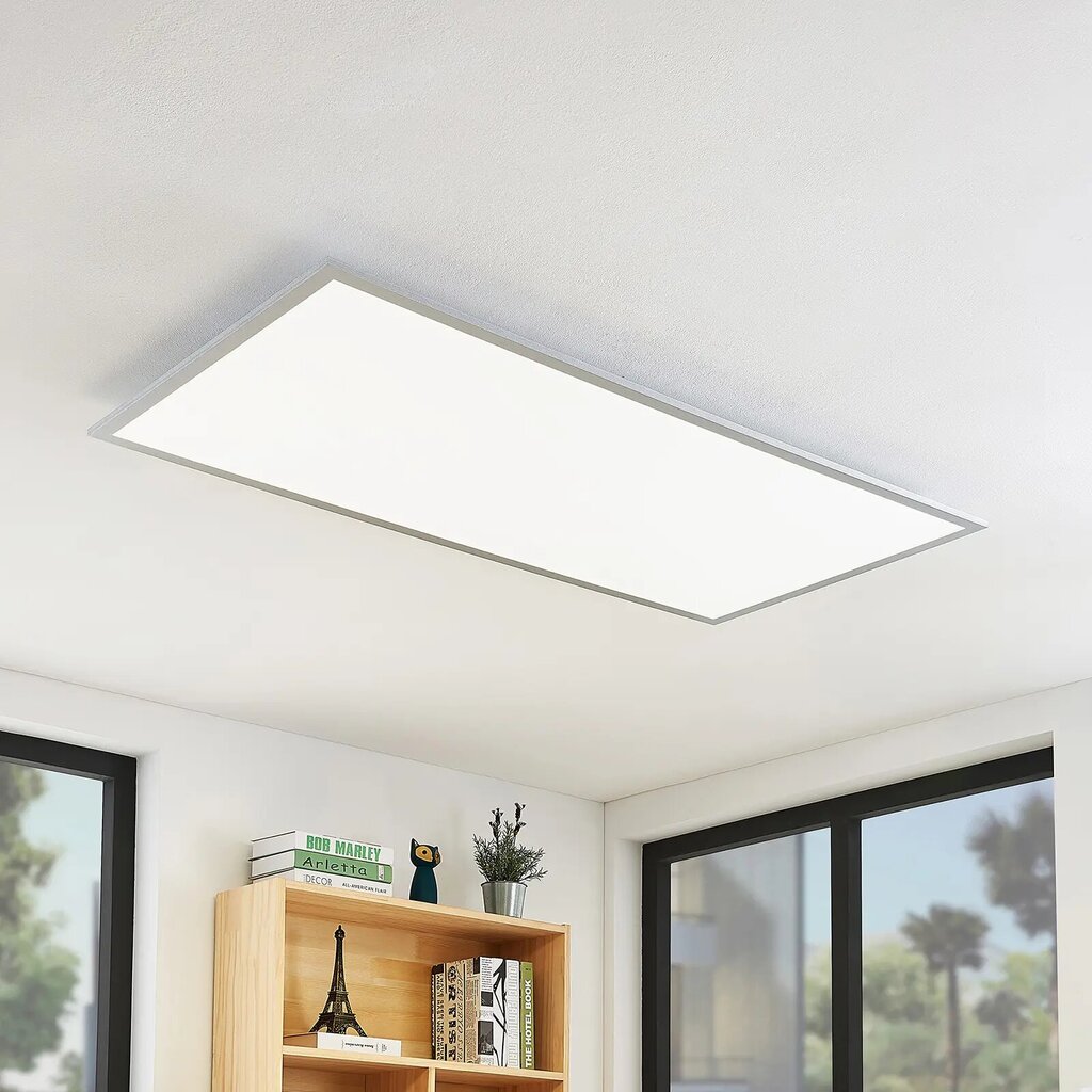 Lindby Zento LED Panelė 4000K, 120 x 60 cm цена и информация | Įmontuojami šviestuvai, LED panelės | pigu.lt