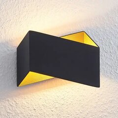 Настенный светильник Archchio Assona LED, черный с золотом цена и информация | Настенные светильники | pigu.lt