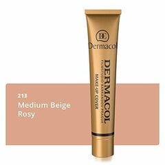 Основа под макияж с сильным маскирующим действием Dermacol Make-Up Cover SPF30 213, 30 г. цена и информация | Dermacol Духи, косметика | pigu.lt