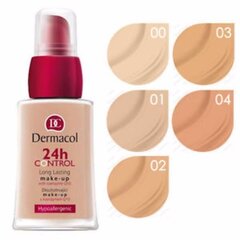 Makiažo pagrindas Dermacol 24h Control Make-Up 30 ml, 1 kaina ir informacija | Makiažo pagrindai, pudros | pigu.lt