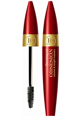 Blakstienų tušas Dermacol Obsesion Volume & Length Mascara, 12 ml kaina ir informacija | Akių šešėliai, pieštukai, blakstienų tušai, serumai | pigu.lt