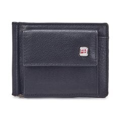 Мужской кожаный кошелек Nordee NOR-GW-01-BL цена и информация | Мужские кошельки | pigu.lt