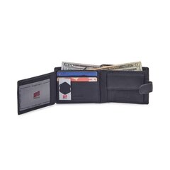 Мужской кожаный кошелек Nordee NOR-GW-3649-BL цена и информация | Мужские кошельки | pigu.lt