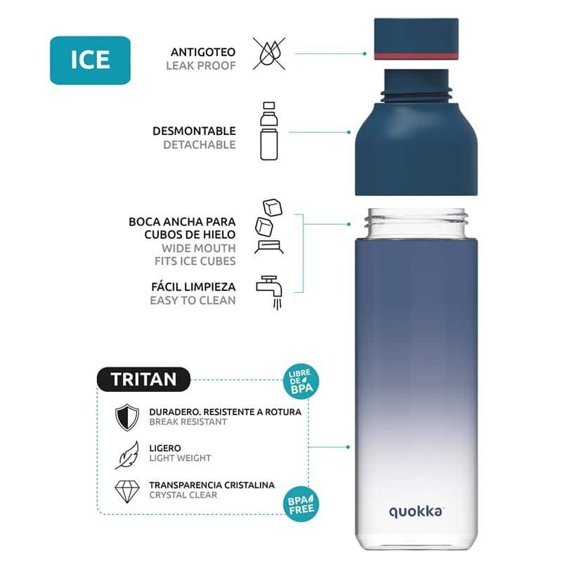 Gertuvė Quokka Ice - Tritan, 570 ml kaina ir informacija | Gertuvės | pigu.lt