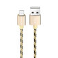 Borofone Cable BX24 - USB prie Lightning - 2,4A 1 metro aukso kaina ir informacija | Laidai telefonams | pigu.lt