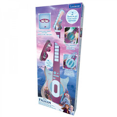 Электрогитара Frozen Disney со светом - фиолетово-синим цена и информация | Игрушки для девочек | pigu.lt