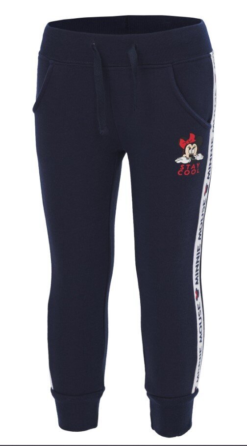 Šiltos sportinės kelnės Minnie Mouse, mėlyna kaina | pigu.lt