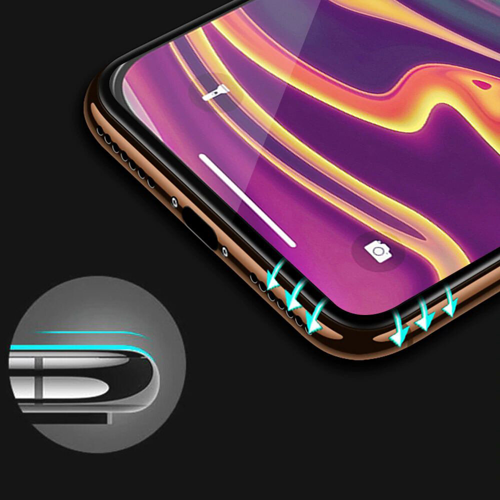 Apsauga telefono ekranui Full cover Ceramics - iPhone 11 Pro Max / Xs Max цена и информация | Apsauginės plėvelės telefonams | pigu.lt