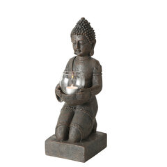 Boltze žvakidė Buddha 44 cm kaina ir informacija | Žvakės, Žvakidės | pigu.lt