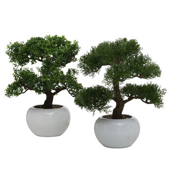 Boltze dirbtinis augalas Bonsai kaina ir informacija | Interjero detalės | pigu.lt