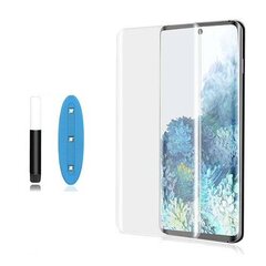 Защитное стекло Hard UV Glass для Samsung Galaxy S21 Ultra, прозрачное цена и информация | Google Pixel 3a - 3mk FlexibleGlass Lite™ защитная пленка для экрана | pigu.lt