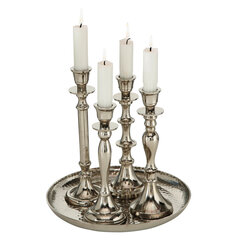 Boltze žvakių padėklas su žvakidėmis Zeus, 4 vnt. kaina ir informacija | Žvakės, Žvakidės | pigu.lt