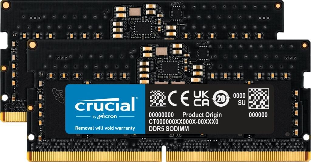 Crucial CT2K16G48C40S5 kaina ir informacija | Operatyvioji atmintis (RAM) | pigu.lt