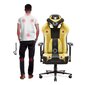 Žaidimų kėdė Diablo X-Player 2.0, geltona/juoda kaina ir informacija | Biuro kėdės | pigu.lt