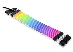 Lian Li Strimer Plus V2 3x8-Pin RGB Extension цена и информация | Аксессуары для корпусов | pigu.lt