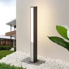 LED lauko šviestuvas Lucande Aegisa, 80 cm, pilka kaina ir informacija | Lauko šviestuvai | pigu.lt
