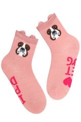 Kojinės moterims Pet Dog, rožinės kaina ir informacija | Moteriškos kojinės | pigu.lt