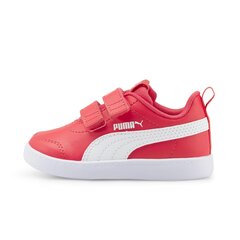 Puma laisvalaikio batai mergaitėms Courtflex v2 V Inf Paradise Pink, 37154418 37154418.27 kaina ir informacija | Sportiniai batai vaikams | pigu.lt