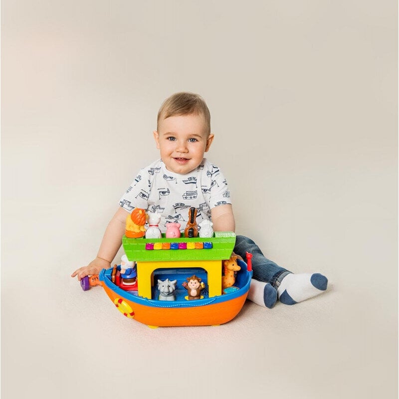 Lavinamasis žaislas "Nojaus Arka" Dumel Discovery, lenkų k. kaina ir informacija | Žaislai kūdikiams | pigu.lt