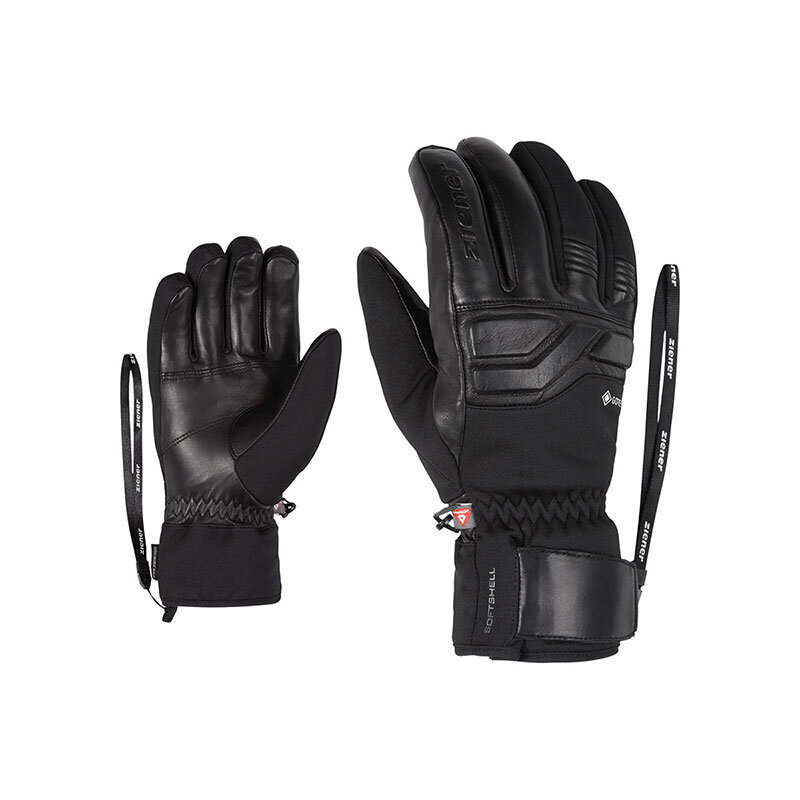 Ziener odinės vyriškos kalnų slidinėjimo pirštinės Gore-Tex Gin Gtx PR  Glove Ski Alpine 801077-12 kaina | pigu.lt