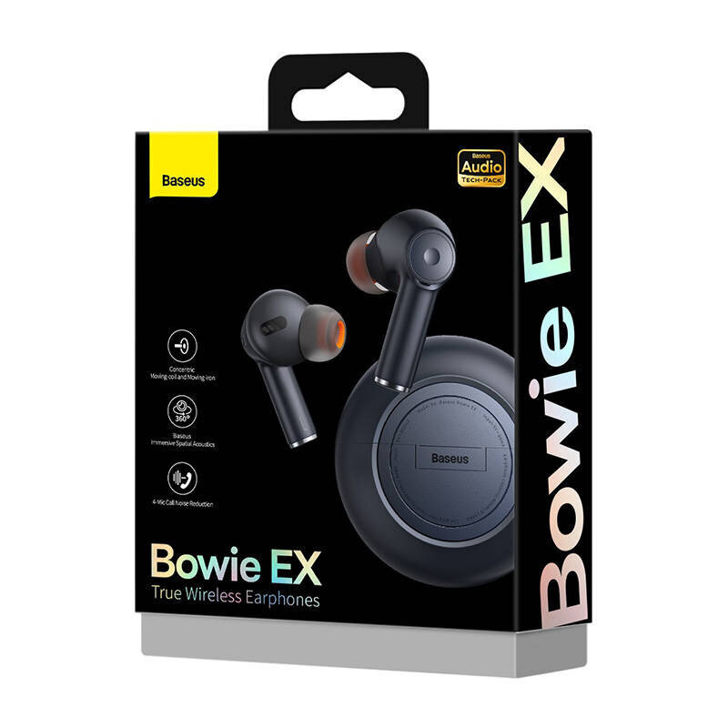 Беспроводные наушники Bluetooth наушник Baseus Bowie EX черныe NGTW170001 цена | pigu.lt