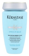Raminamasis šampūnas sausiems plaukams Kerastase Dermo-Calm Bain Riche Haute Tolérance 250 ml kaina ir informacija | Šampūnai | pigu.lt
