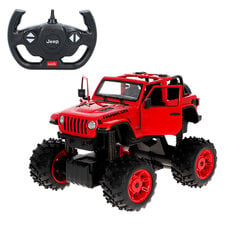 Radijo bangomis valdomas automobilis Jeep Wrangler Rubicon 1:14 kaina ir informacija | Žaislai berniukams | pigu.lt