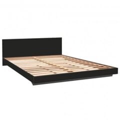 Кровать Aatrium Loft, 160x200 см, черный цвет цена и информация | Кровати | pigu.lt