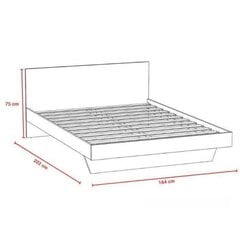 Кровать Aatrium Loft, 160x200 см, коричневый цвет цена и информация | Кровати | pigu.lt