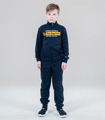 Champion sporto kostiumas vaikams 306180*BS501, mėlynas/geltonas kaina ir informacija | Megztiniai, bluzonai, švarkai berniukams | pigu.lt
