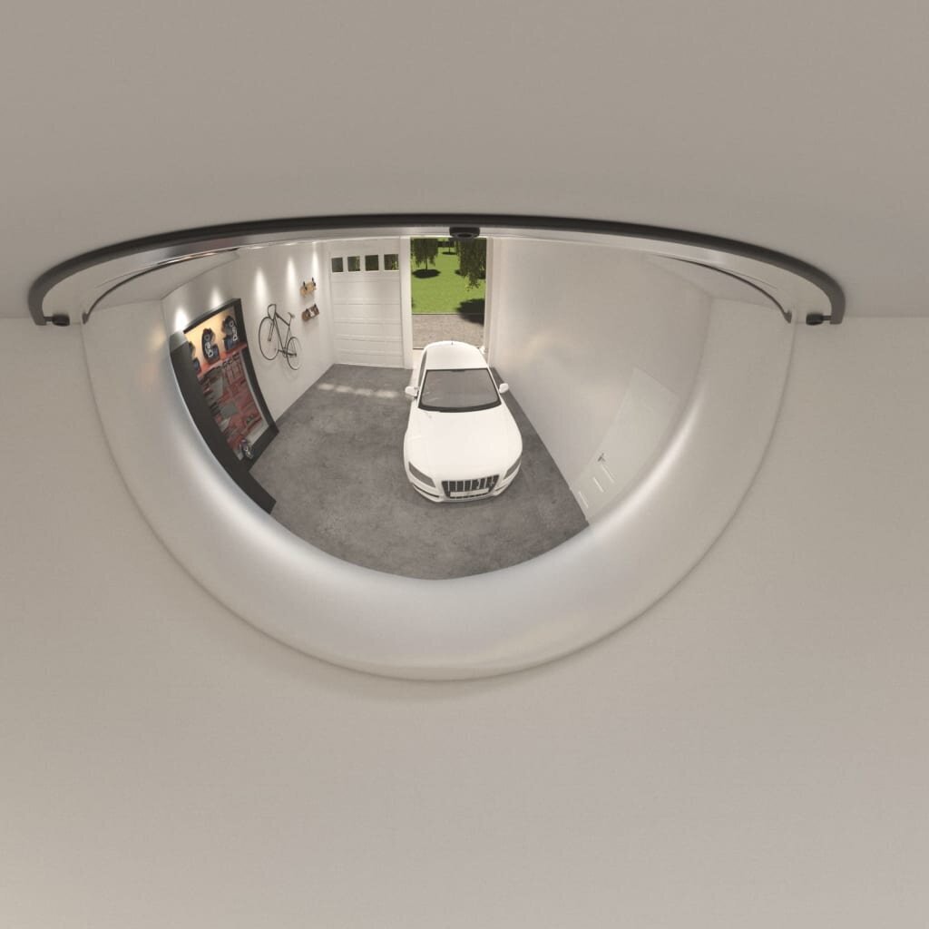 Sferiniai kelio veidrodžiai, 2vnt., 80cm skersmens, akrilas kaina ir informacija | Auto reikmenys | pigu.lt